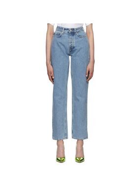 Won Hundred Blue Distressed Pearl Jeans